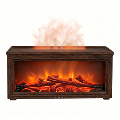 RITVIA | Hearth-01 Fire & Mist Diffuser - Heritage Walnut