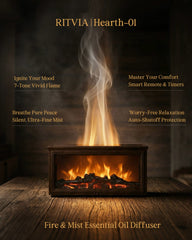 Ritvia| Hearth-01 Fire & Mist Essential Oil Diffuser